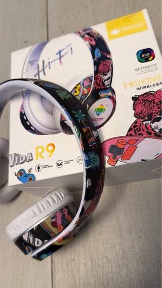 Auriculares Vida R9 Diseño Arte Urbano