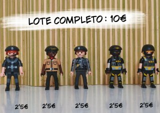 Lote Playmobil 10€ o 2.5€ por figura