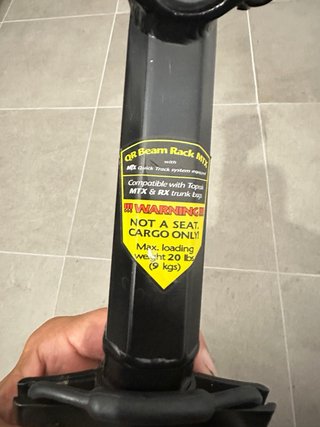 Portabultos Topeak QR BeamRack MTX