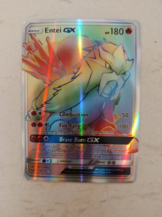 24 Cartas Pokémon GX Rainbow