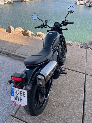 Moto Honda CL500 2023 Negro Mate 16300 km