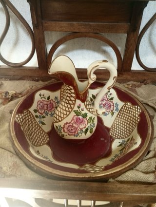 Mueble lavabo antiguo restaurado