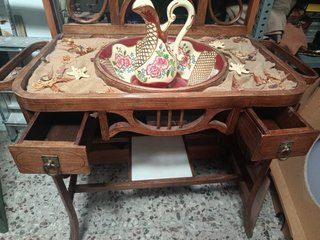 Mueble lavabo antiguo restaurado