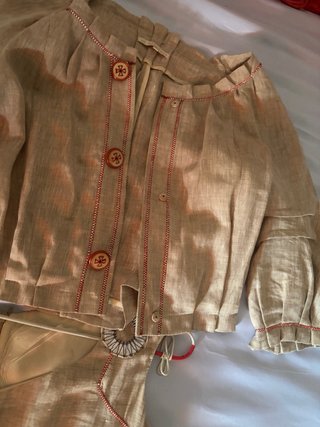 Conjunto vestido y chaqueta estampado