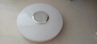 Lámpara LED Techo plafon con Altavoz Bluetooth