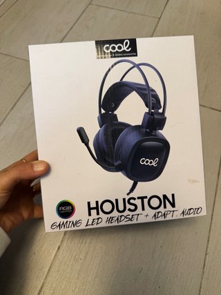 Auriculares Gaming Cool Houston RGB