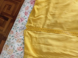 Vestido amarillo veraniego talla única