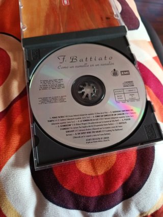 CD F. Battiato - Como un camello en un canalon