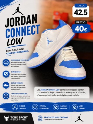 Zapatillas Jordan Session Verde Talla 40
