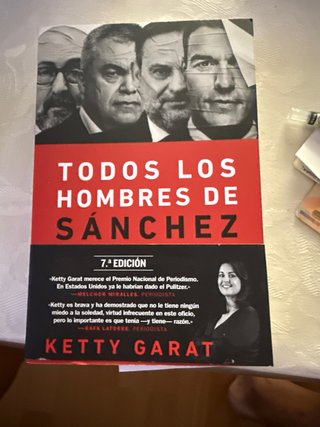 Libro todos los hombres de sanchez