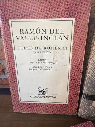 Tres libros, colección austral Don Quijote