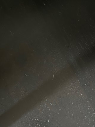 Mesa extensible Ikea Bjursta Negra y 6 sillas