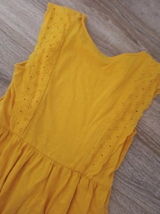 Vestido amarillo niña talla 10