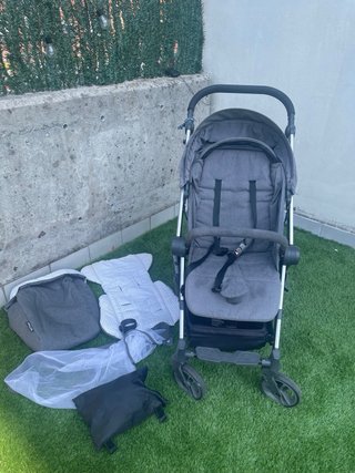 Silla de paseo Twistshake gris