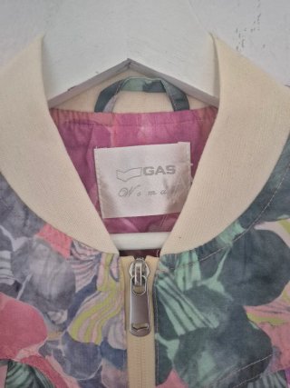 Chaqueta Bomber Estampado Floral Multicolor