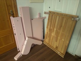 Cama extensible infantil rosa
