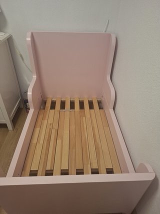 Cama extensible infantil rosa