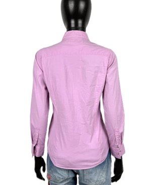 La Martina Camicia Donna 2 \ S Rosa Cotone Stretch