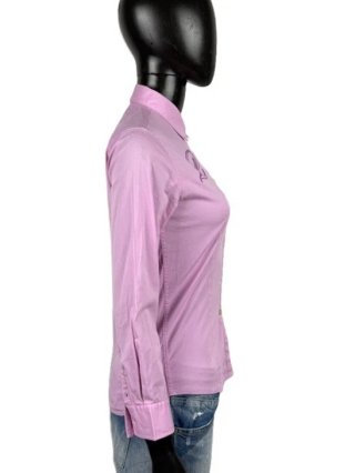 La Martina Camicia Donna 2 \ S Rosa Cotone Stretch