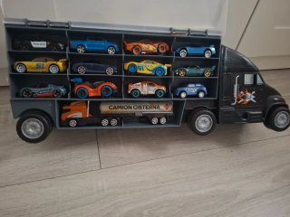 Camión Transportador Juguete con Coches