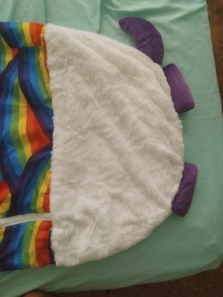 Saco de dormir unicornio arcoíris
