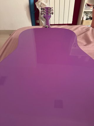 Guitarra Acústica Hannah Montana Morada