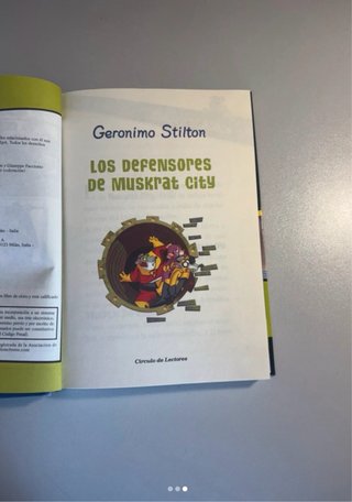 Geronimo Stilton los defensores de Muskrat City