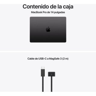 MacBook Pro 14 M5 Pro 24GB 2TB 16-Core GPU Negro