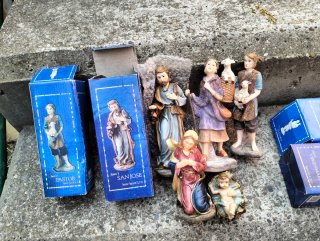 Figuras Belén San José Pastora Pastor