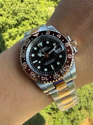 ARAMI MODS GMT Root Beer NH34 Automático