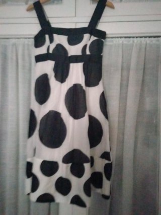 Vestido Zara Talla S Lunares