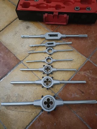 WURTH Juego Machos y Terrajas HSS M3-M12