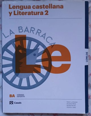 Lengua castellana y literatura 2, Le Bachillerato