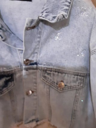 Giacca jeans corta Celine donna