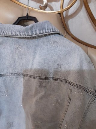 Giacca jeans corta Celine donna