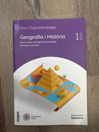 Geografia i Història 1 ESO + Atles i Diari d’apre-