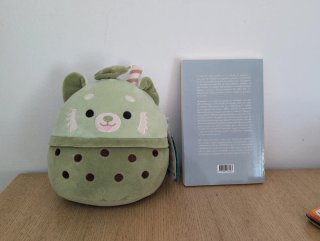 Muñeco Squishmallows Eitan Té de Buba Original