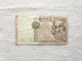 Banconota 1000 Lire - M. Polo 1982 da collezione
