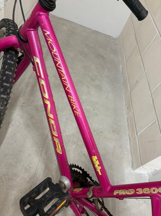 Bicicleta Montaña Infantil Rosa