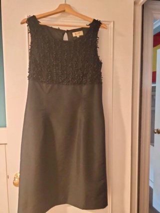 Vestido fiesta negro talla 42