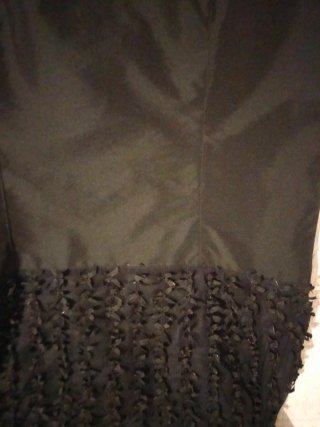 Vestido fiesta negro talla 42