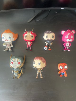 Lote 7 figuras cabezonas Funko Pop