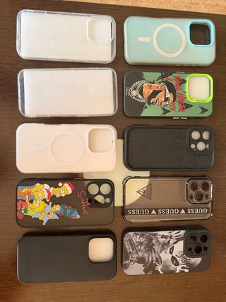 Pack 10 Fundas iPhone 16 Pro