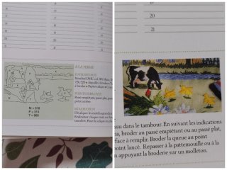 Marie Claire idees L'agenda : 80 motifs à broder