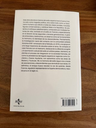 Descendientes del exilio: Integración y memoria