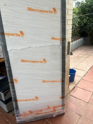 Puerta corredera nueva
