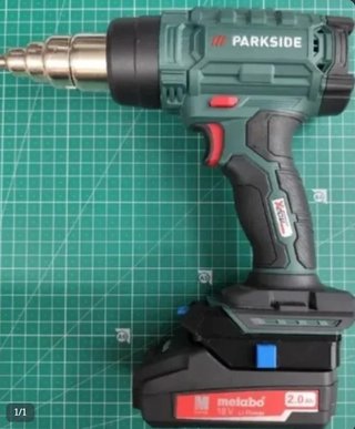 Adaptador Parkside X20 Bateria Metabo