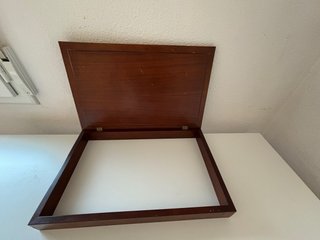 Cuadro Marquetería Eléctrico Madera