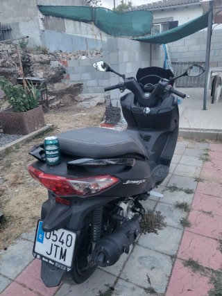 SYM Joymax 125i Negra