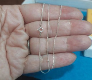 Cadena de 50cm de Plata de Ley